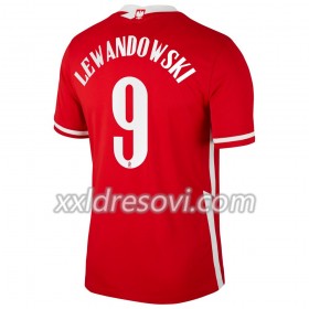 Poljska Robert Lewandowski 9 Drugi Nogometni Dres EURO 2020